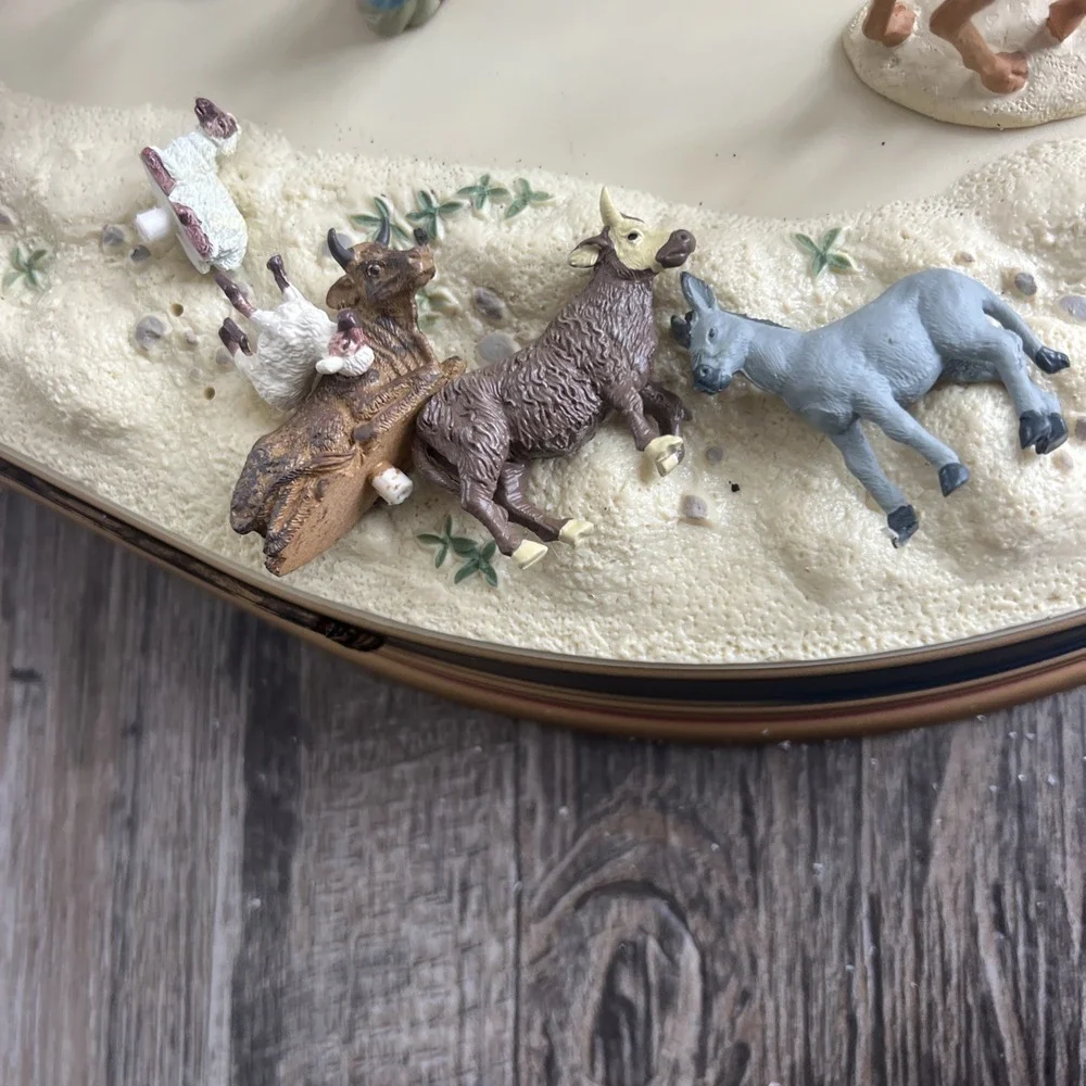 Mr Christmas Christmas in Bethlehem Animated Nativity Scene in Box Wiseman Move!